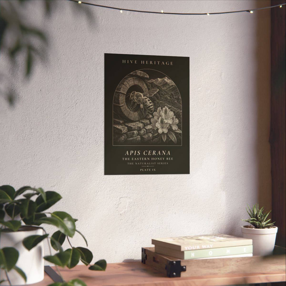 The Eastern Honey Bee Naturalist Print