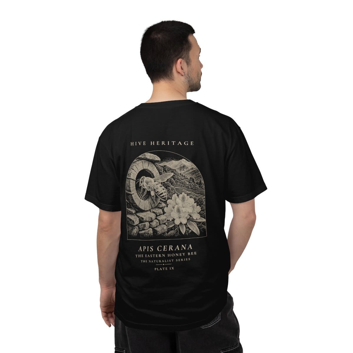 The Eastern Honey Bee - Naturalist Heavyweight T-Shirt photograph 2