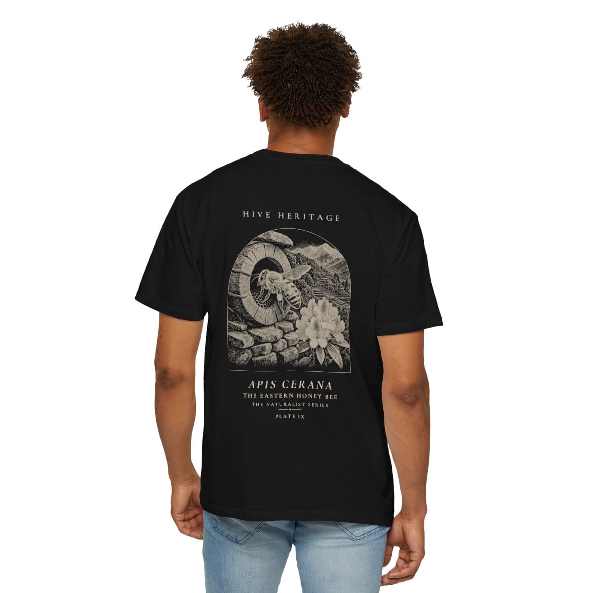 The Eastern Honey Bee - Naturalist Heavyweight T-Shirt photograph 4