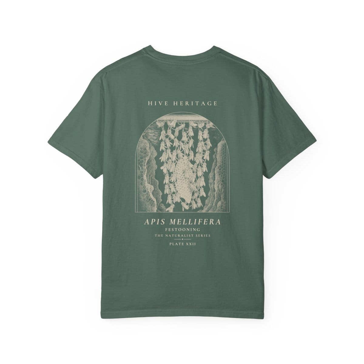 Festooning - Naturalist Heavyweight T-Shirt in Blue Spruce