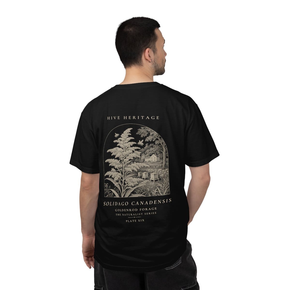 Goldenrod Forage - Naturalist Heavyweight T-Shirt photograph 2