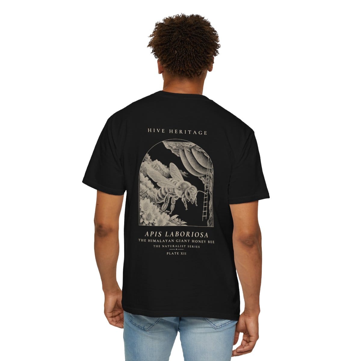 The Himalayan Giant Honey Bee - Naturalist Heavyweight T-Shirt photograph 4