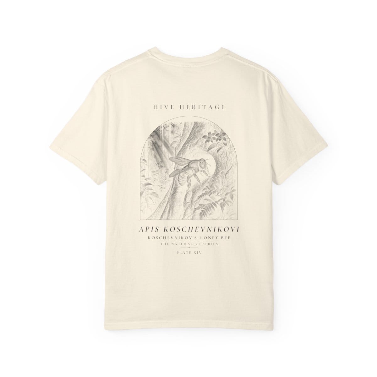 Koschevnikov's Honey Bee - Naturalist Heavyweight T-Shirt in Ivory