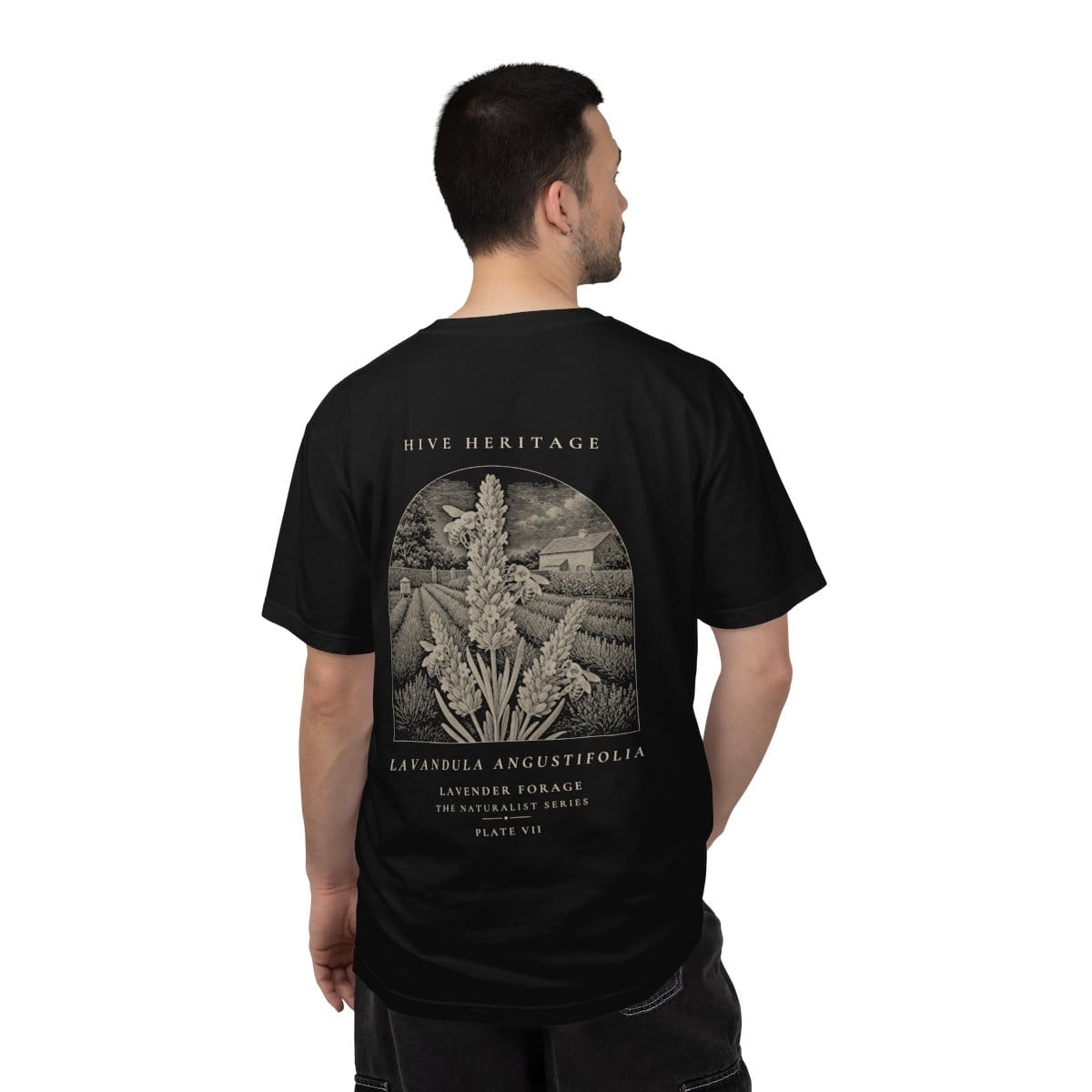 Lavender Forage - Naturalist Heavyweight T-Shirt photograph 2