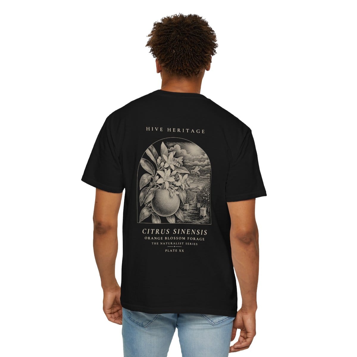 Orange Blossom Forage - Naturalist Heavyweight T-Shirt photograph 4