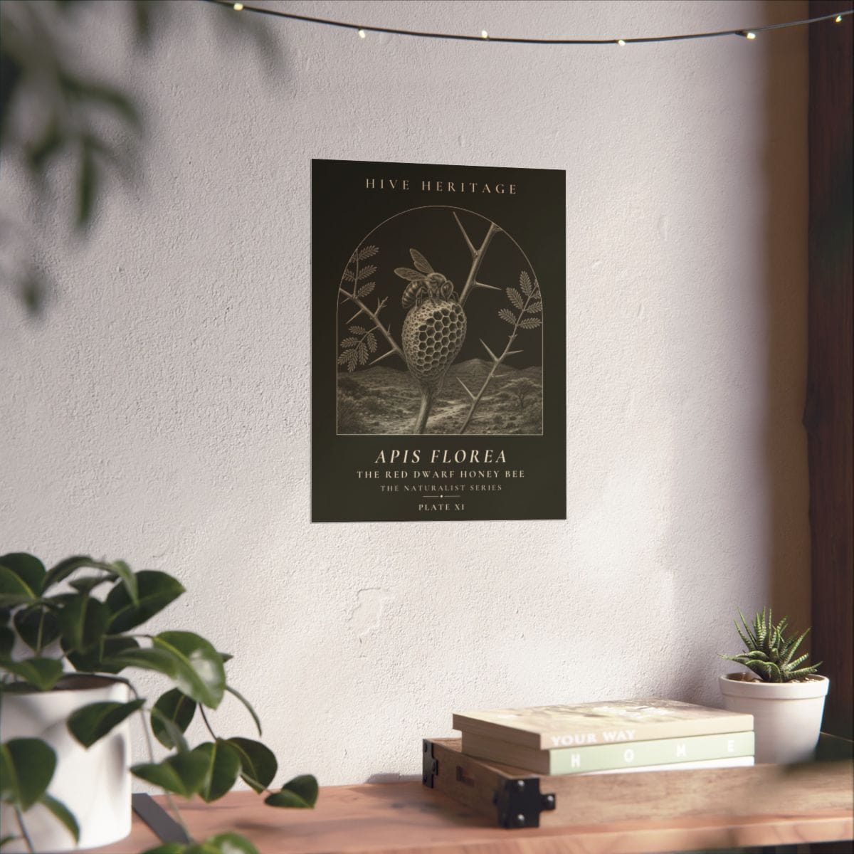 The Red Dwarf Honey Bee Naturalist Print