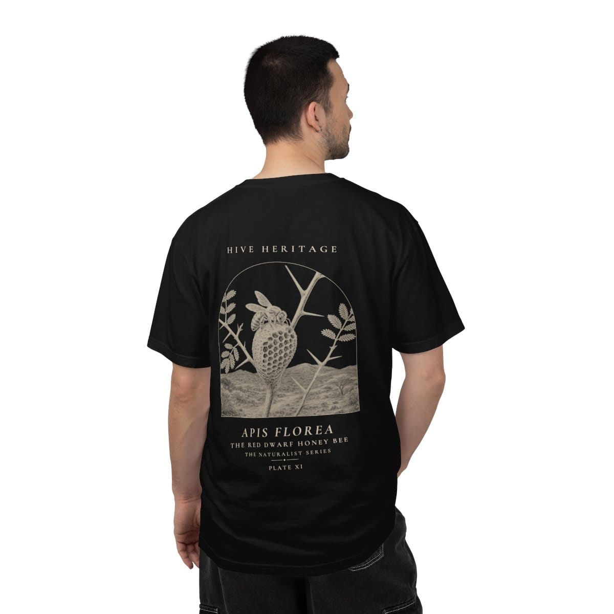 The Red Dwarf Honey Bee - Naturalist Heavyweight T-Shirt photograph 2