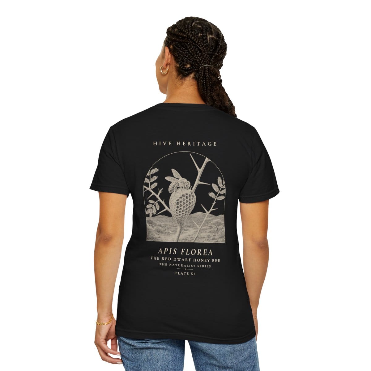 The Red Dwarf Honey Bee - Naturalist Heavyweight T-Shirt photograph 3