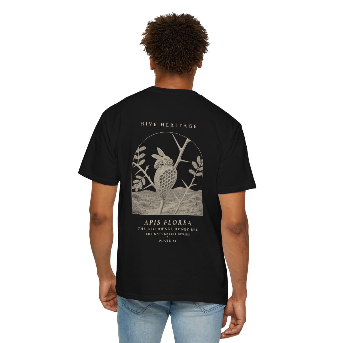 The Red Dwarf Honey Bee - Naturalist Heavyweight T-Shirt photograph 4