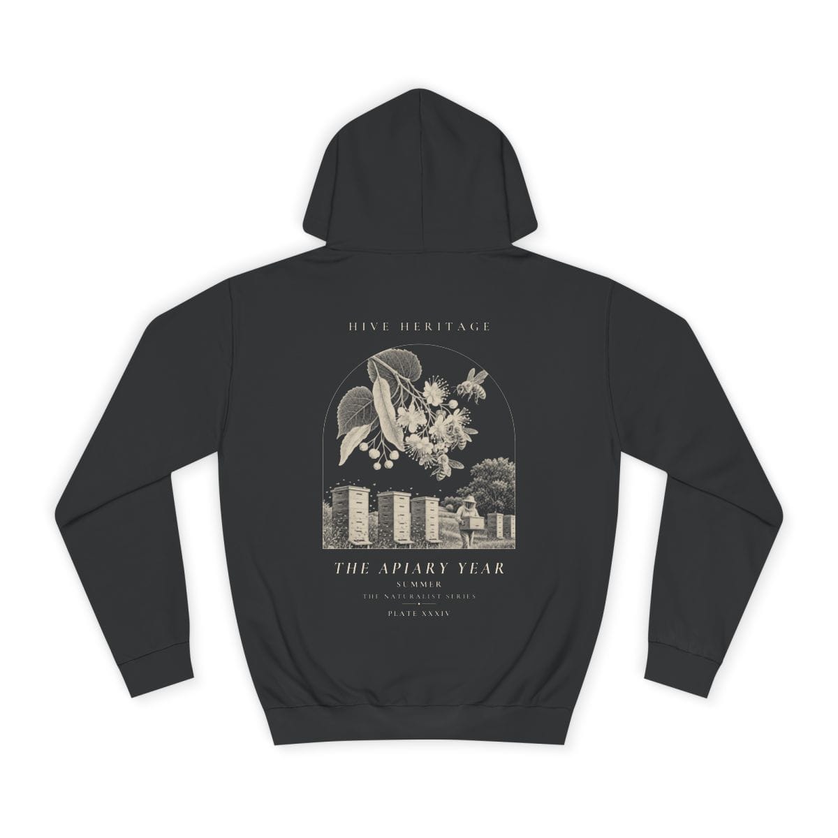 Summer - Naturalist Heavyweight Hoodie · Jet Black / S