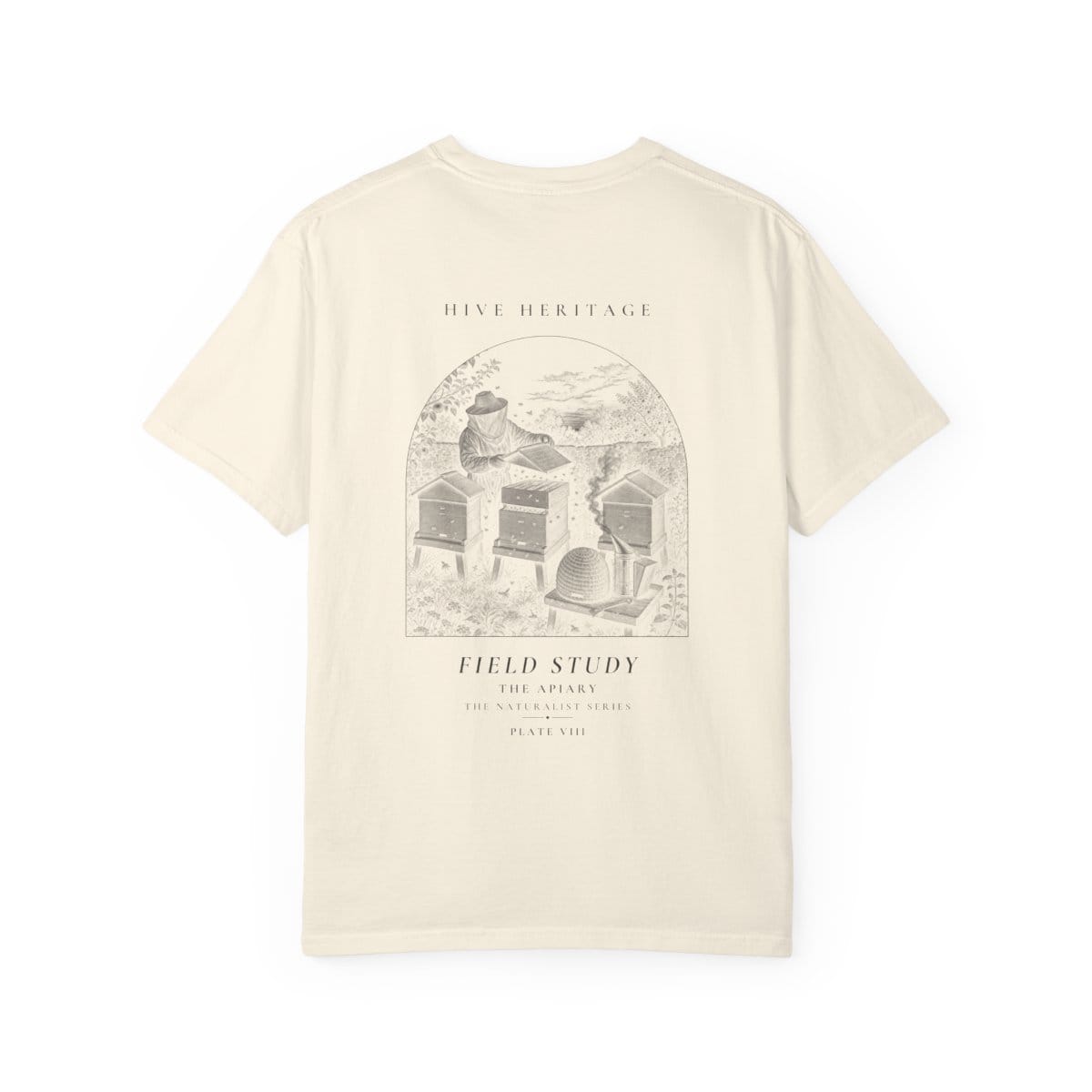 The Apiary - Naturalist Heavyweight T-Shirt in Ivory