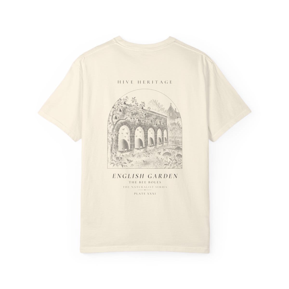 The Bee Boles - Naturalist Heavyweight T-Shirt in Ivory