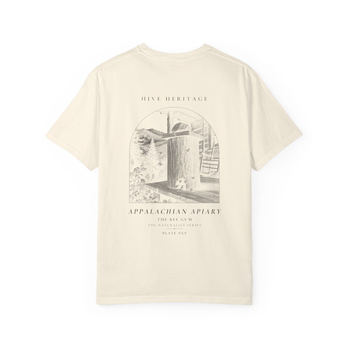 The Bee Gum - Naturalist Heavyweight T-Shirt in Ivory