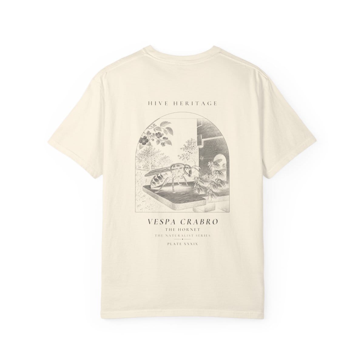 The Hornet - Naturalist Heavyweight T-Shirt in Ivory