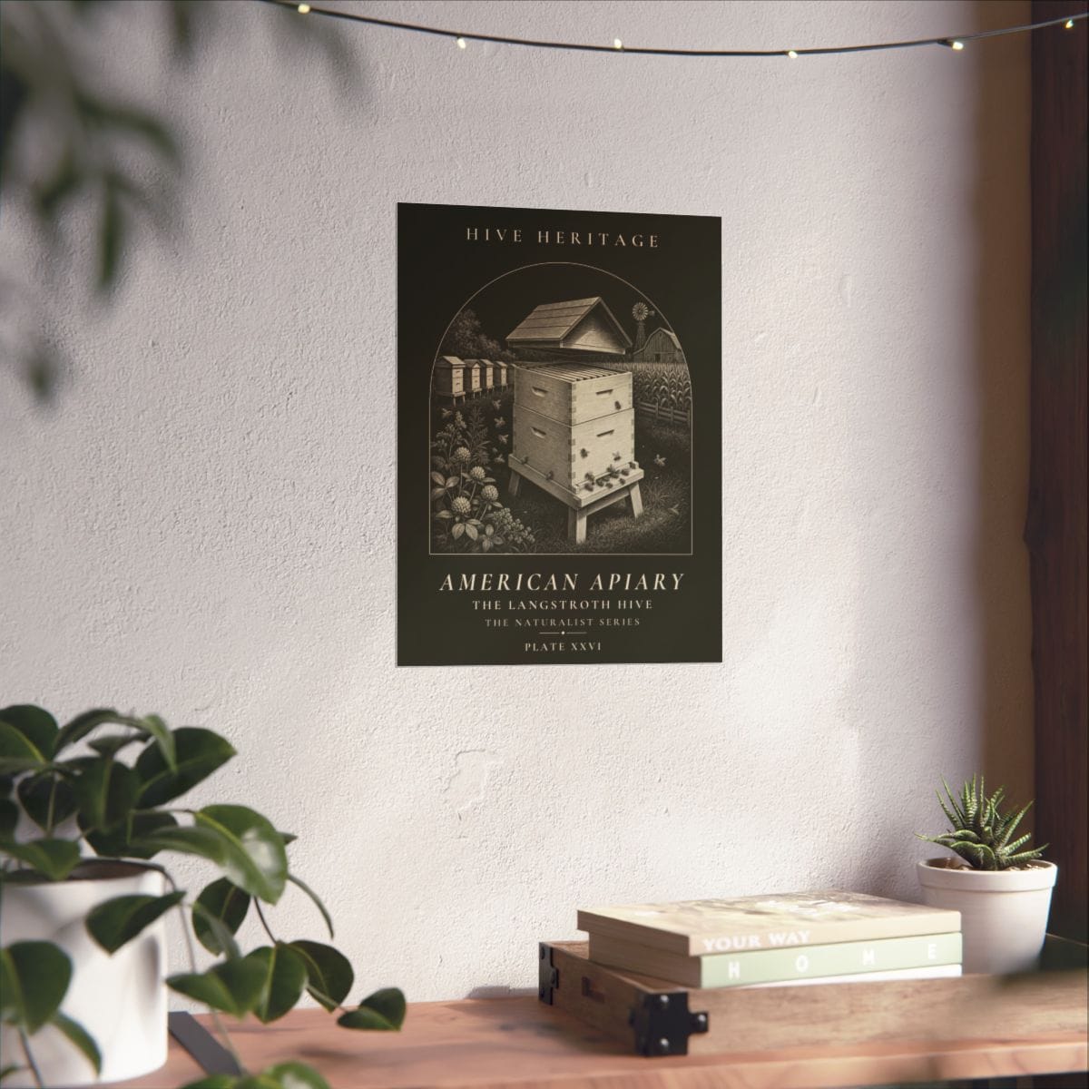 The Langstroth Hive Naturalist Print
