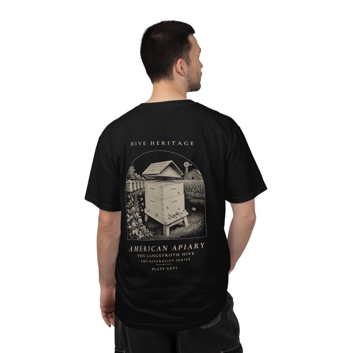The Langstroth Hive - Naturalist Heavyweight T-Shirt photograph 2