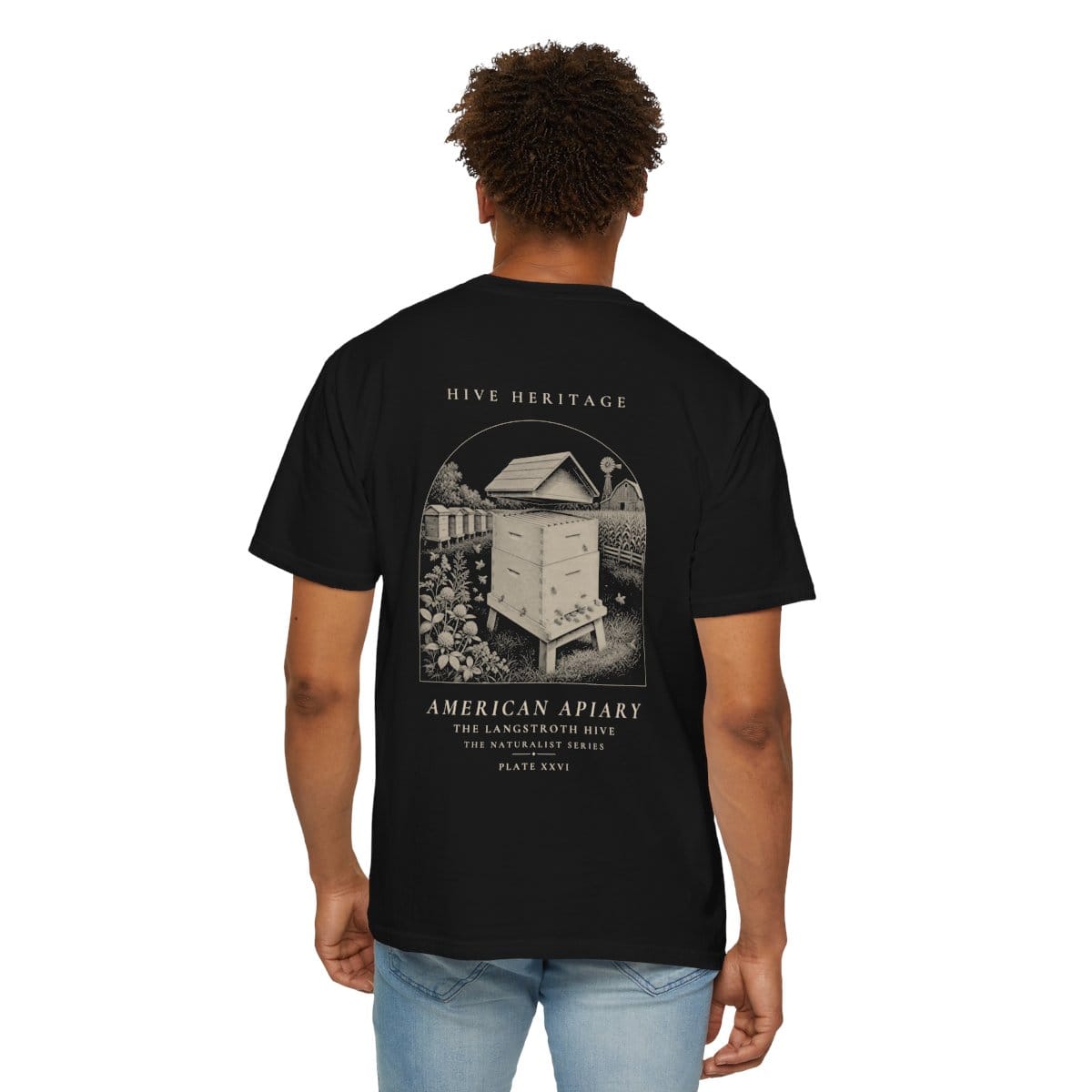 The Langstroth Hive - Naturalist Heavyweight T-Shirt photograph 4