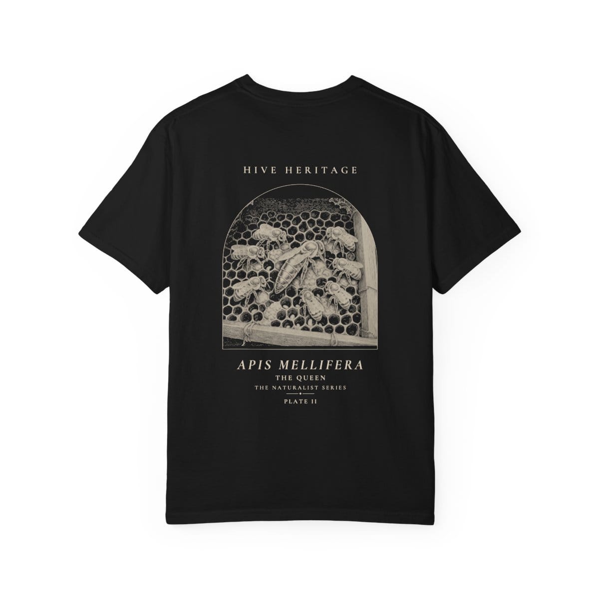 The Queen - Naturalist Heavyweight T-Shirt · Black / S