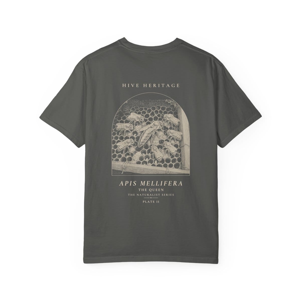 The Queen - Naturalist Heavyweight T-Shirt in Pepper