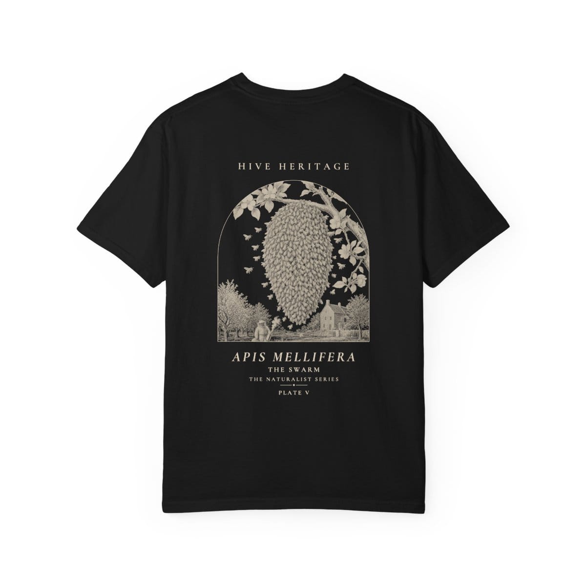 The Swarm - Naturalist Heavyweight T-Shirt · Black / S