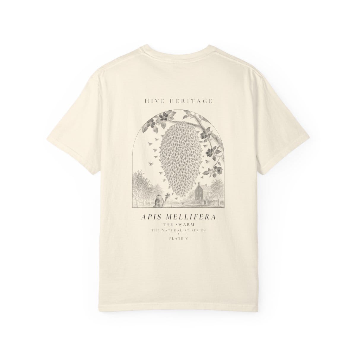 The Swarm - Naturalist Heavyweight T-Shirt in Ivory