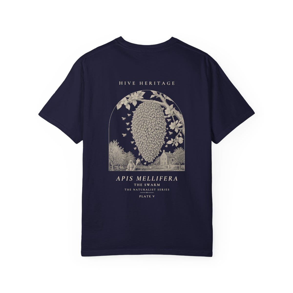 The Swarm - Naturalist Heavyweight T-Shirt in True Navy