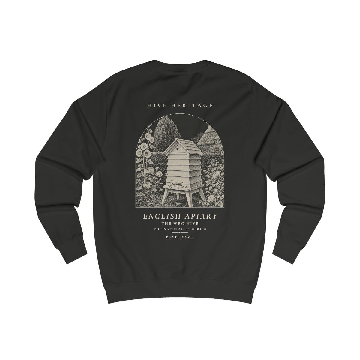 The WBC Hive - Naturalist Crew Sweatshirt in Jet Black