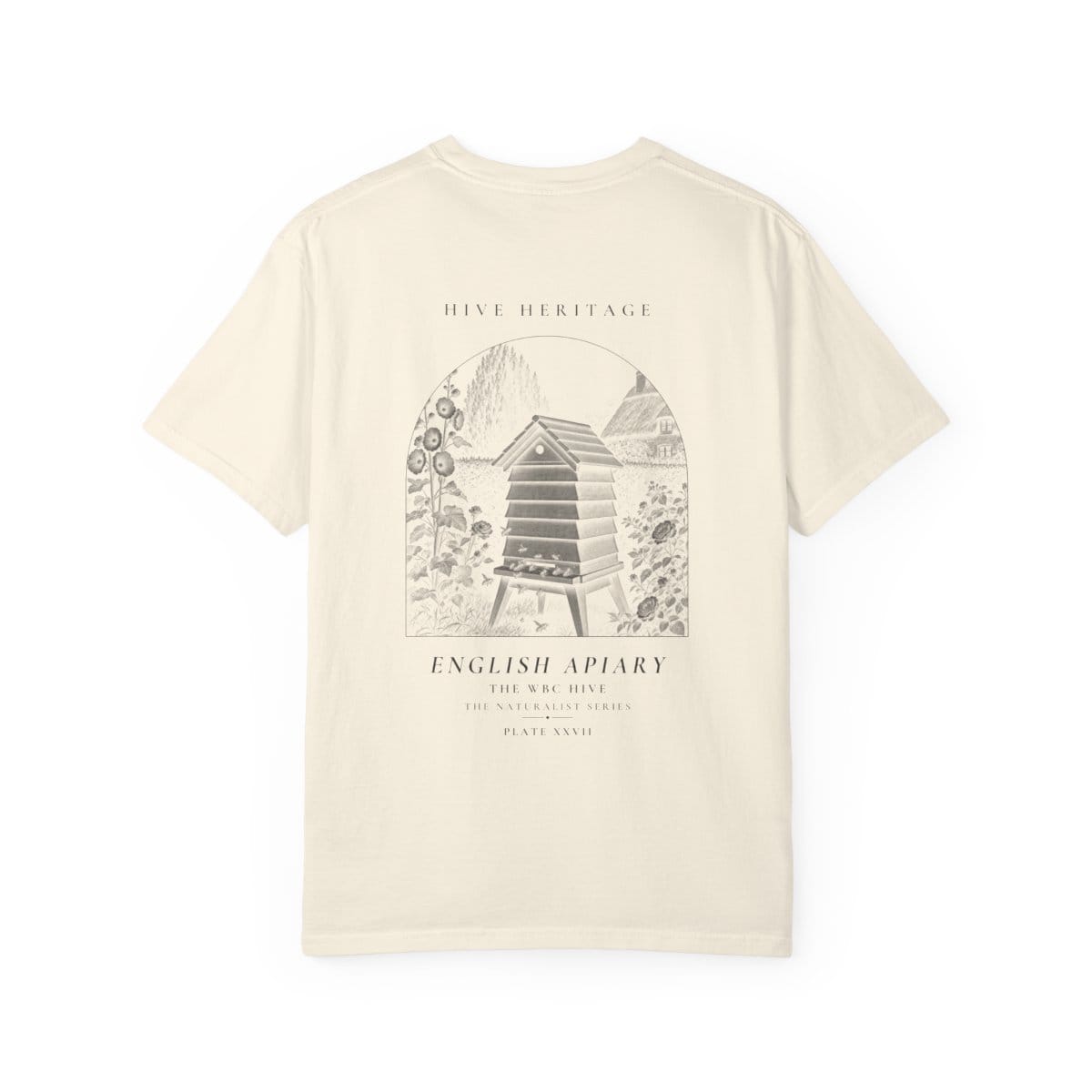 The WBC Hive - Naturalist Heavyweight T-Shirt in Ivory