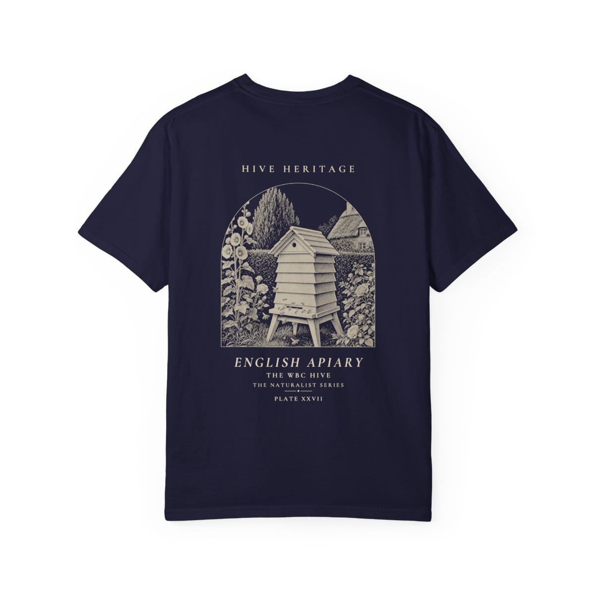 The WBC Hive - Naturalist Heavyweight T-Shirt in True Navy
