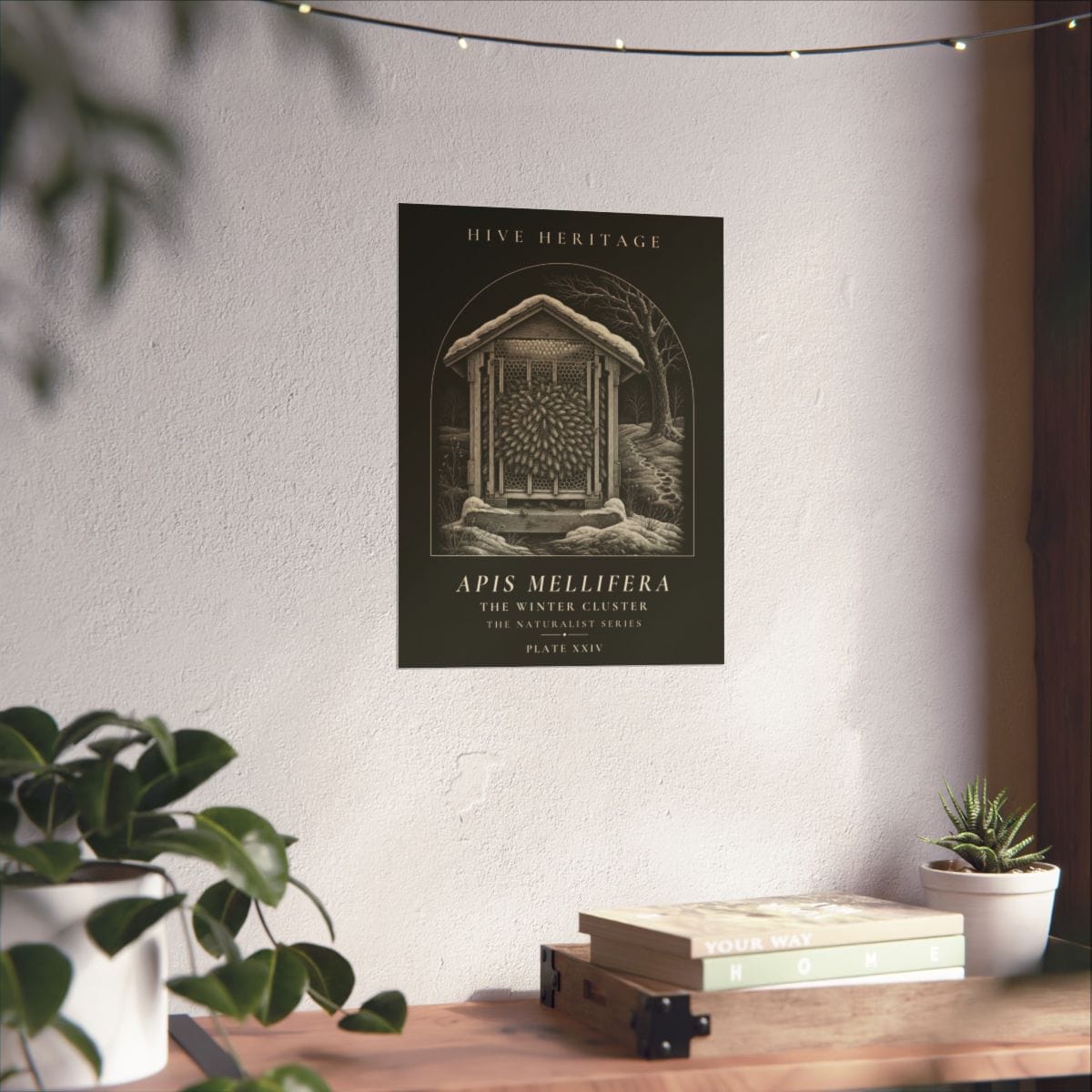 The Winter Cluster Naturalist Print