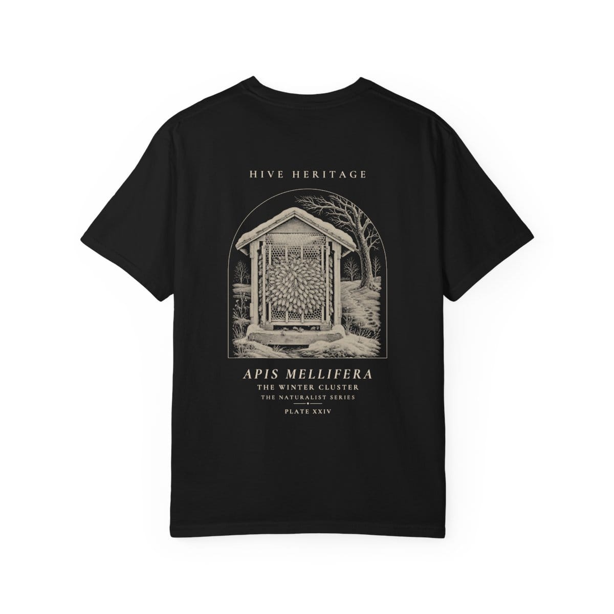 The Winter Cluster - Naturalist Heavyweight T-Shirt · Black / S