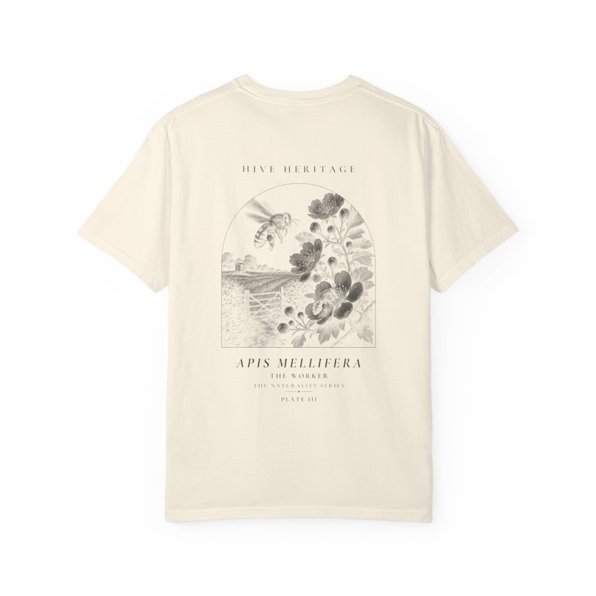 The Worker - Naturalist Heavyweight T-Shirt in Ivory