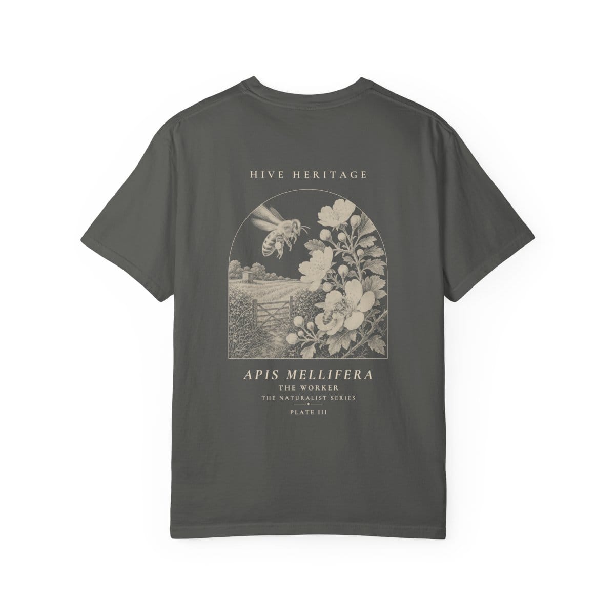 The Worker - Naturalist Heavyweight T-Shirt in Pepper
