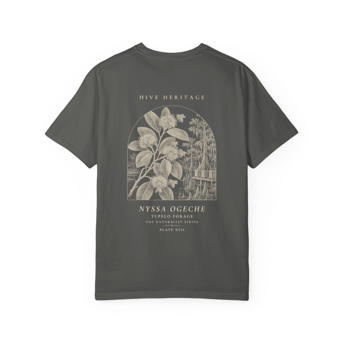 Tupelo Forage - Naturalist Heavyweight T-Shirt in Pepper