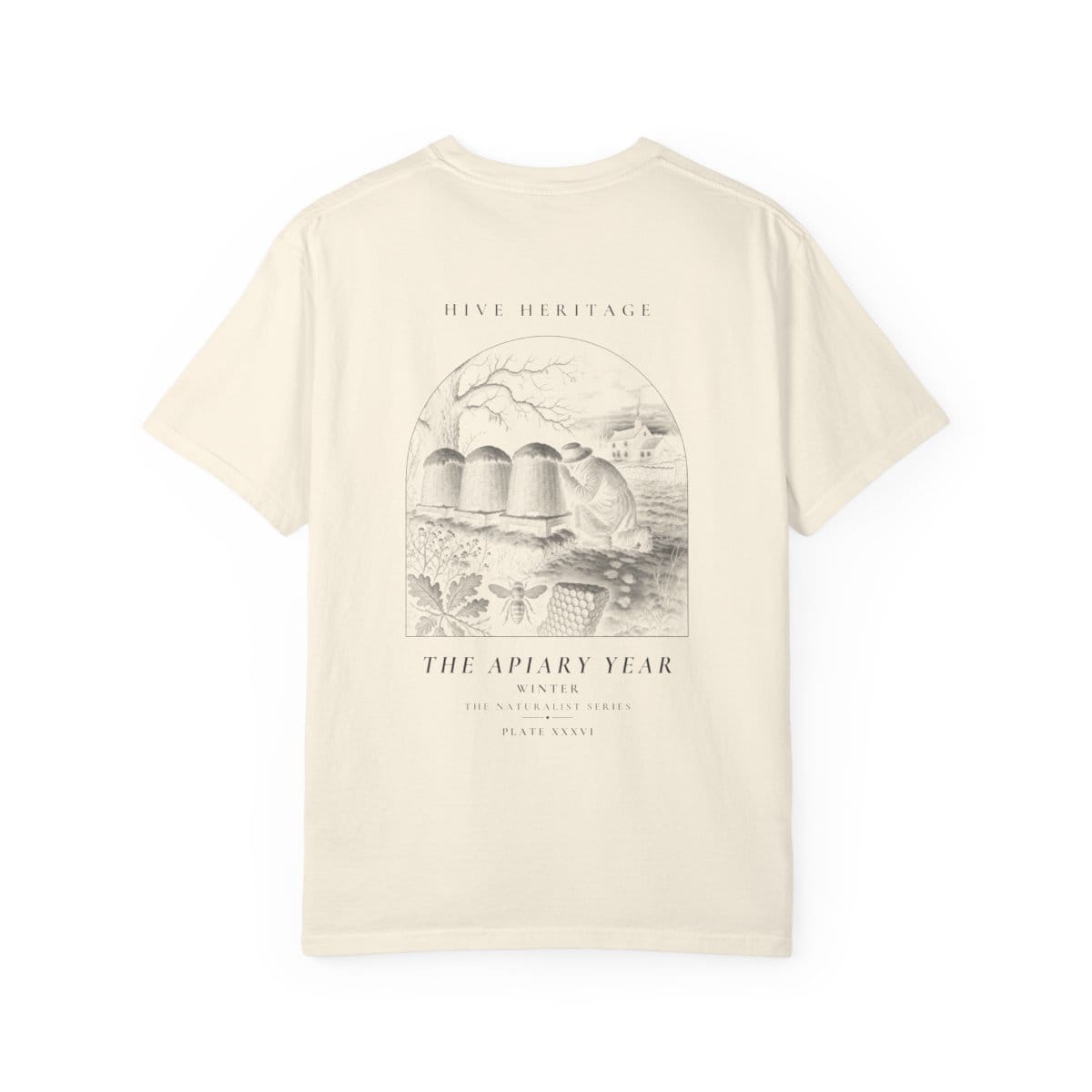 Winter - Naturalist Heavyweight T-Shirt in Ivory
