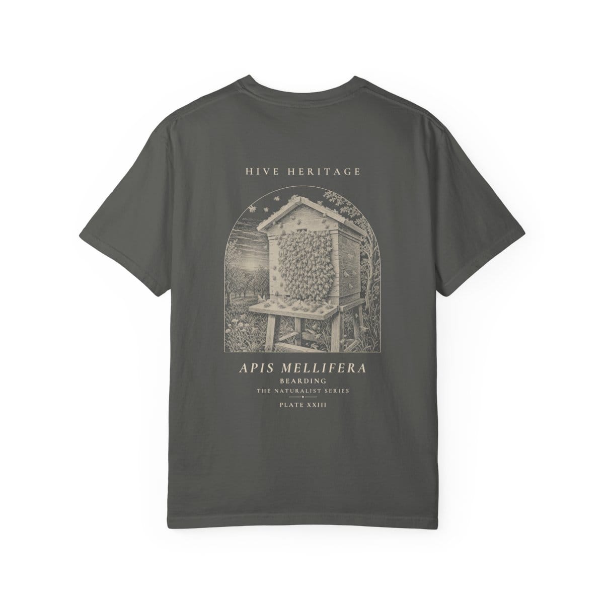 Bearding - Naturalist Heavyweight T-Shirt in Pepper