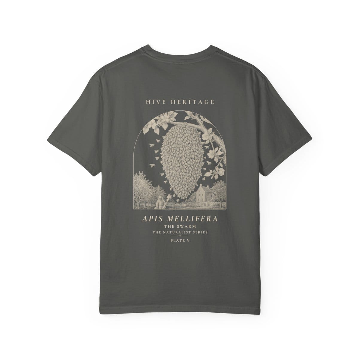 The Swarm - Naturalist Heavyweight T-Shirt in Pepper