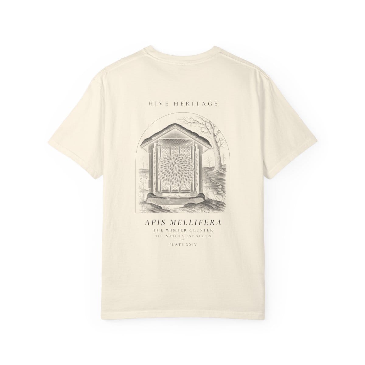 The Winter Cluster - Naturalist Heavyweight T-Shirt in Ivory