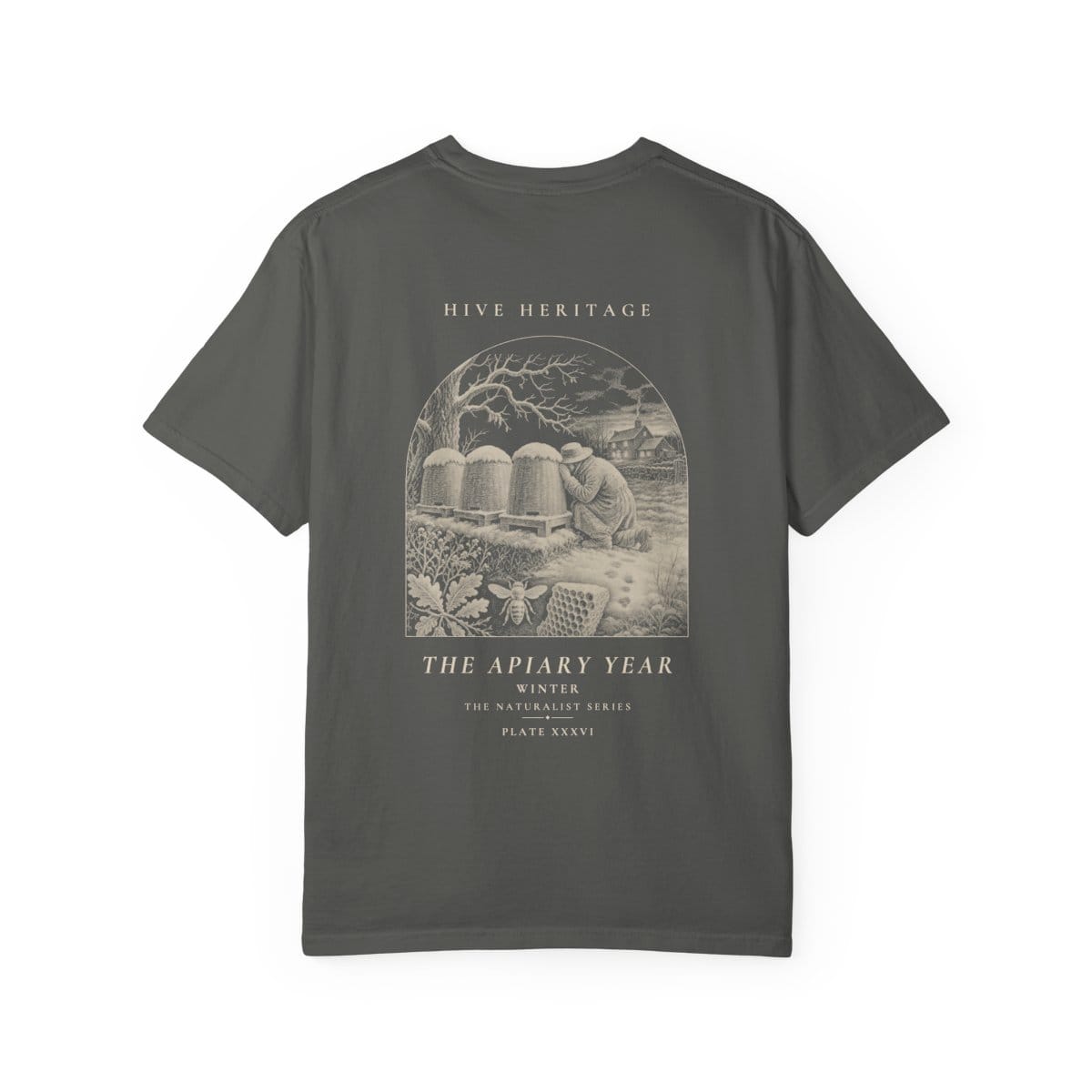 Winter - Naturalist Heavyweight T-Shirt in Pepper