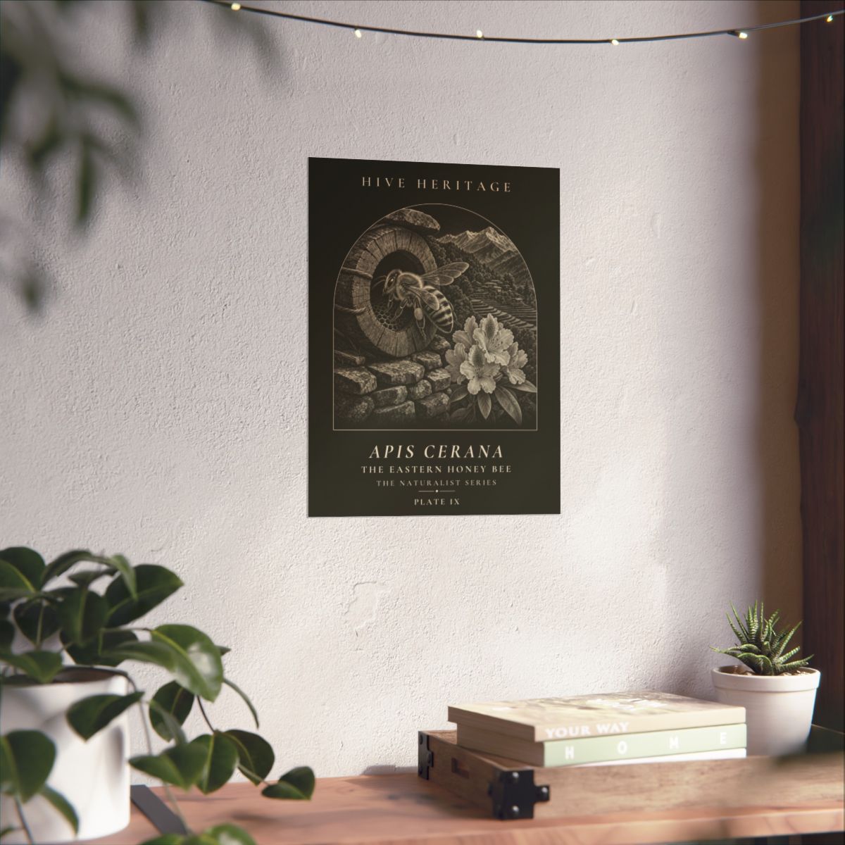 The Eastern Honey Bee Naturalist Print