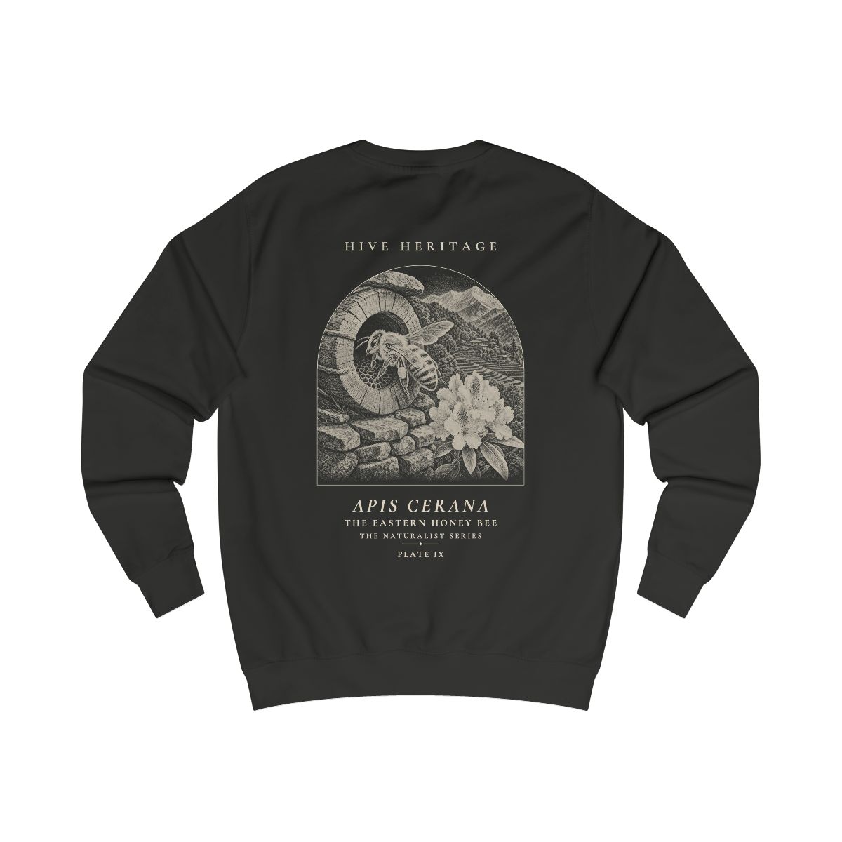 The Eastern Honey Bee - Naturalist Crew Sweatshirt