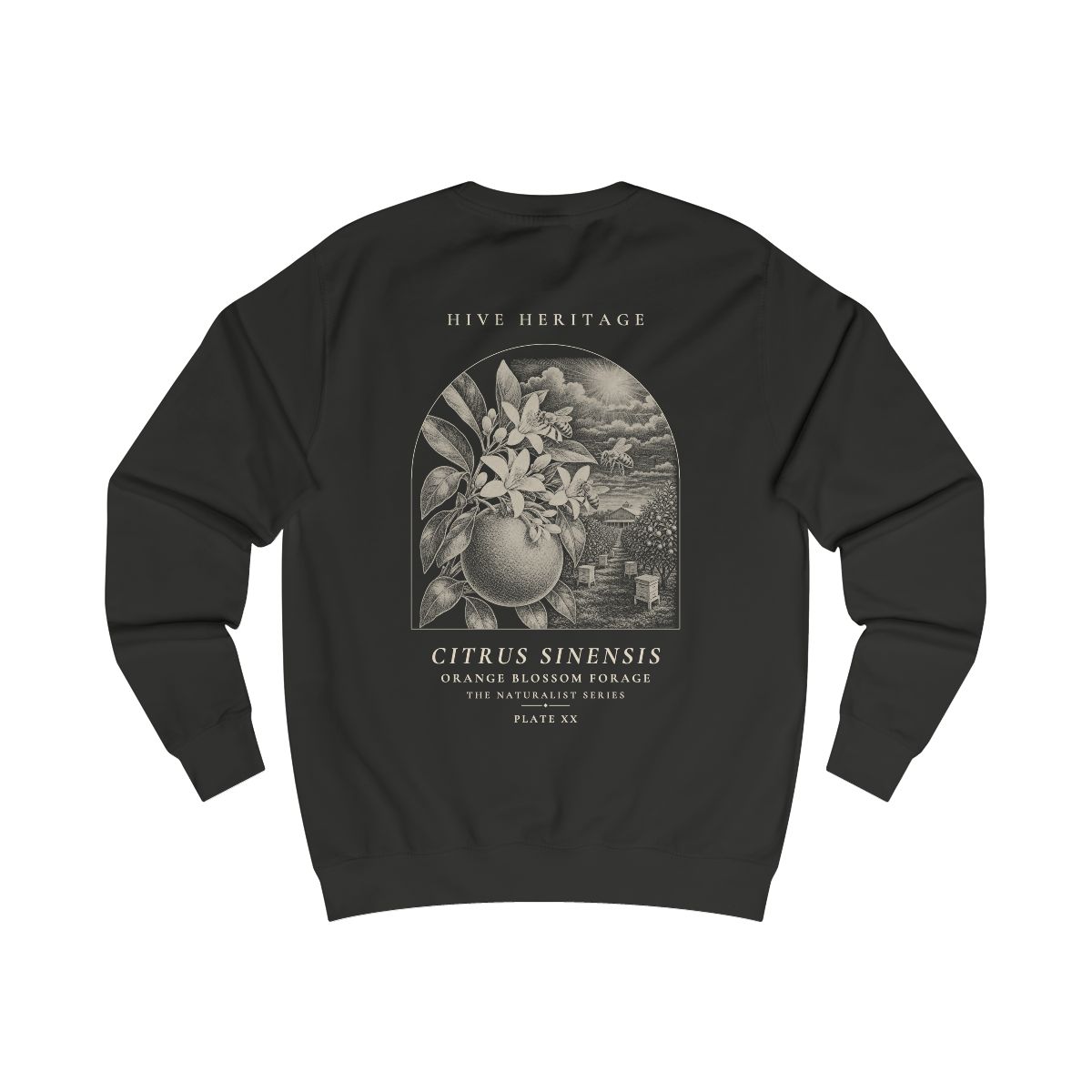 Orange Blossom Forage - Naturalist Crew Sweatshirt
