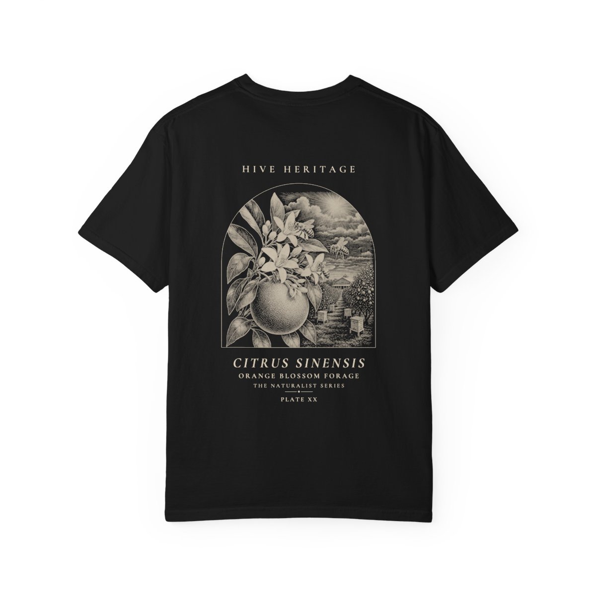 Orange Blossom Forage - Naturalist Heavyweight T-Shirt