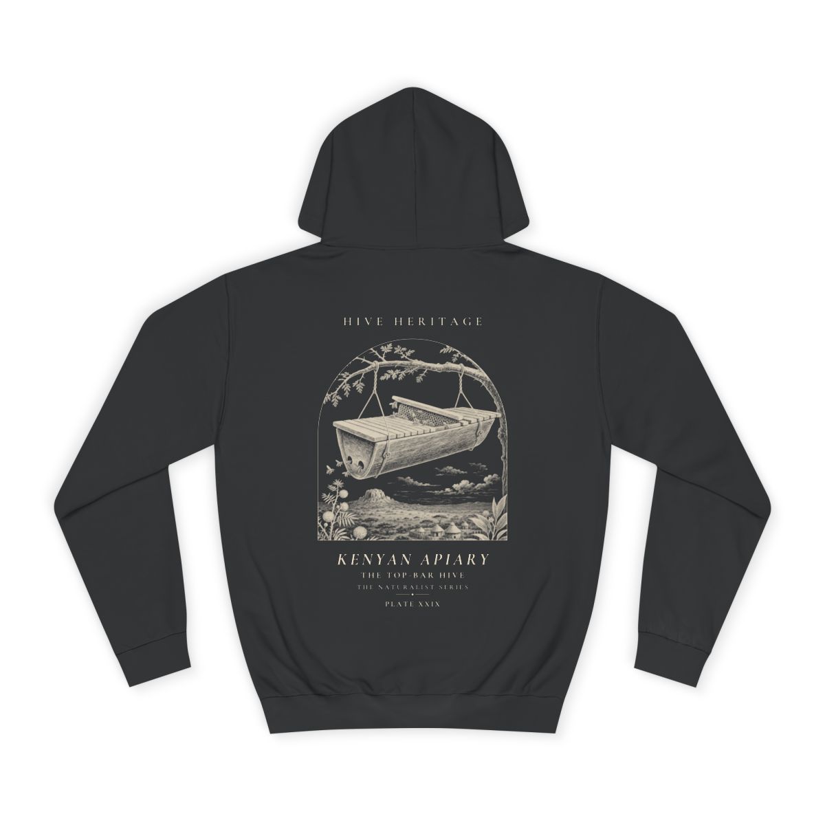 The Top-Bar Hive - Naturalist Heavyweight Hoodie