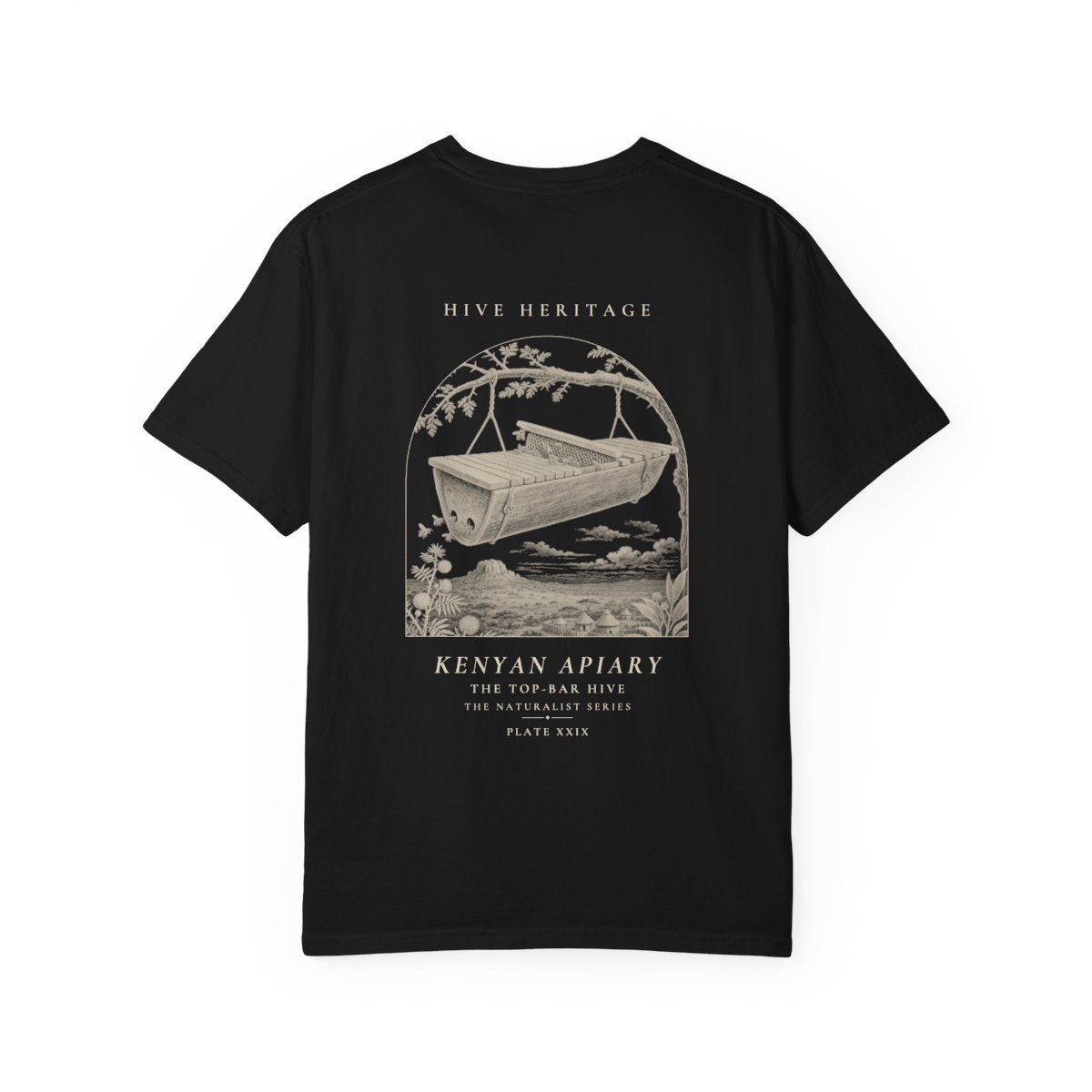 The Top-Bar Hive - Naturalist Heavyweight T-Shirt