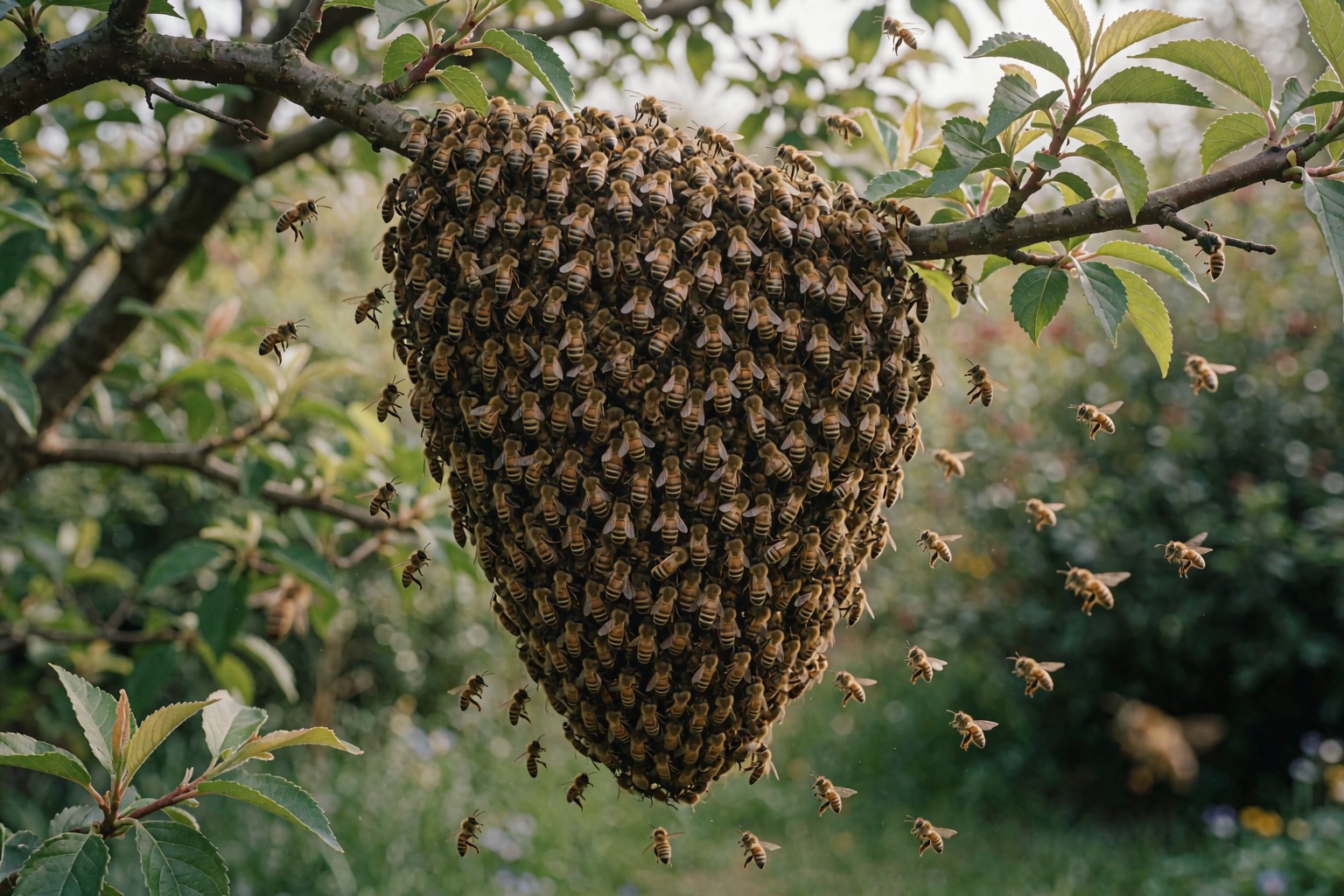 How a Honey Bee Colony Swarms, and Why It Does