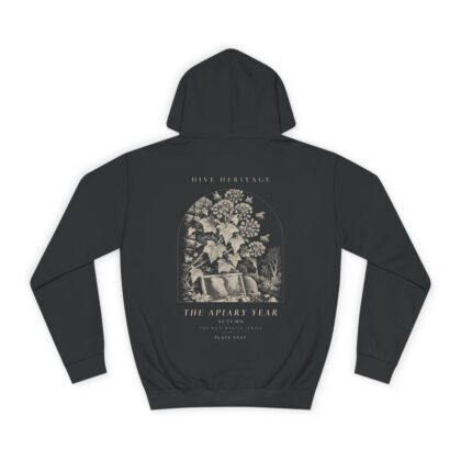 Autumn - Naturalist Heavyweight Hoodie in Jet Black