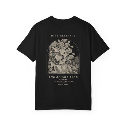 Autumn - Naturalist Heavyweight T-Shirt in Black