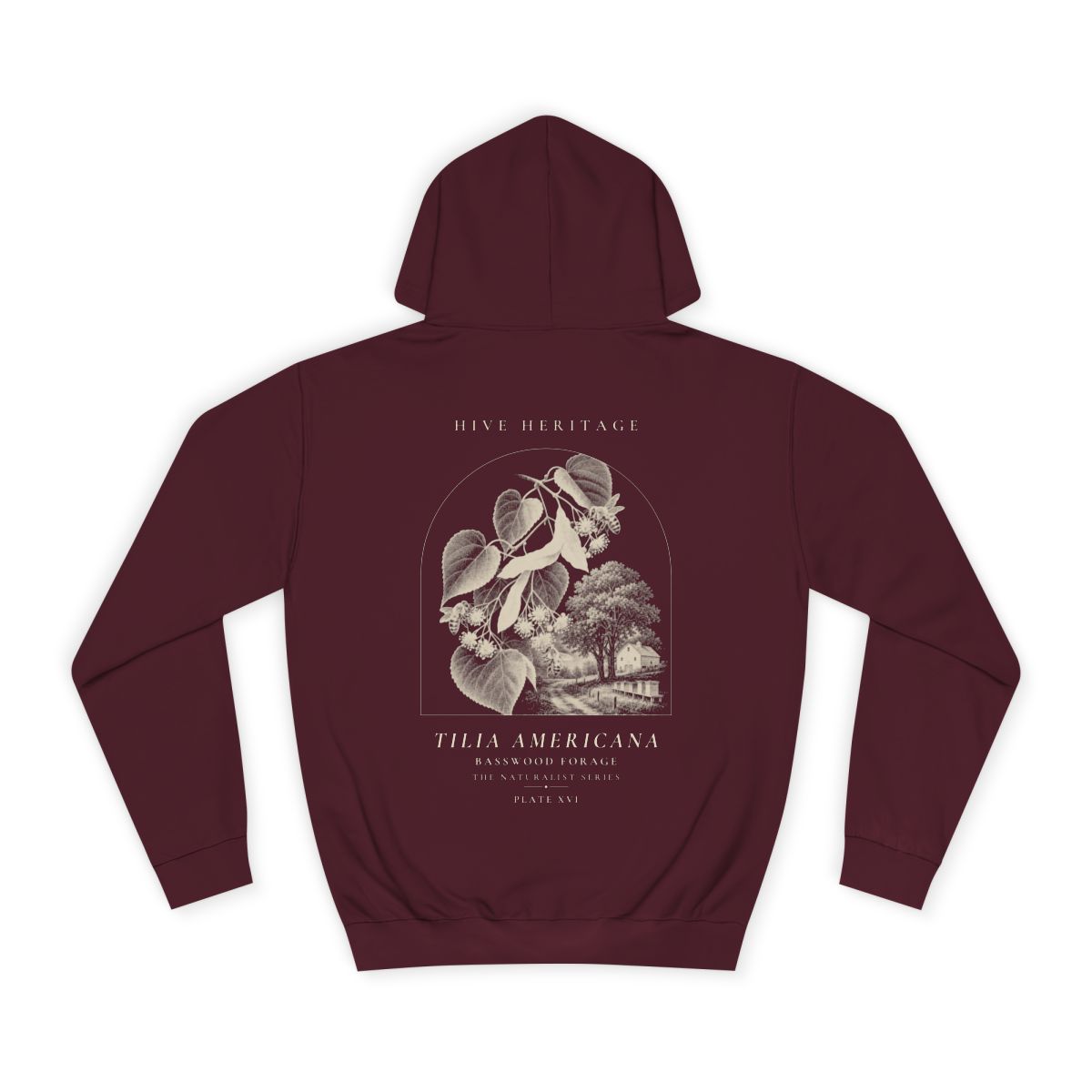 Basswood Forage - Naturalist Heavyweight Hoodie