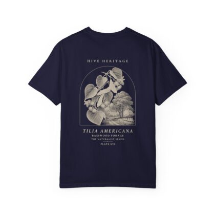 Basswood Forage - Naturalist Heavyweight T-Shirt in True Navy